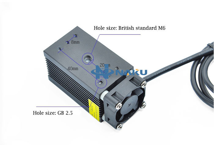 450nm 2.5w laser module